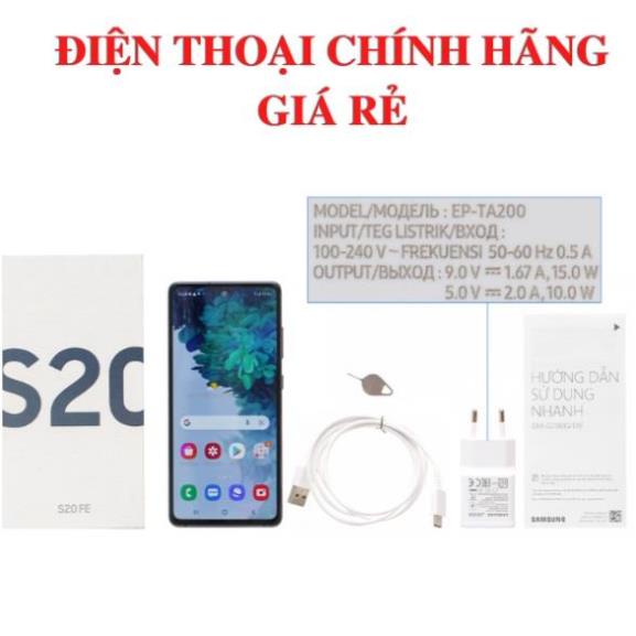 Điện thoại Samsung Galaxy S20 FE 128GB/256GB Máy chính hãng nguyên seal - Bảo hành 12 tháng tất cả các lỗi | BigBuy360 - bigbuy360.vn