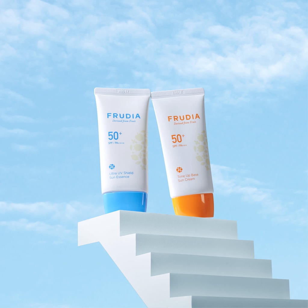 [Tặng 88K] Kem Chống Nắng Làm Trắng Sáng Da Frudia Tone-Up Base Sun Cream 50+ SPF/PA+++ 50g