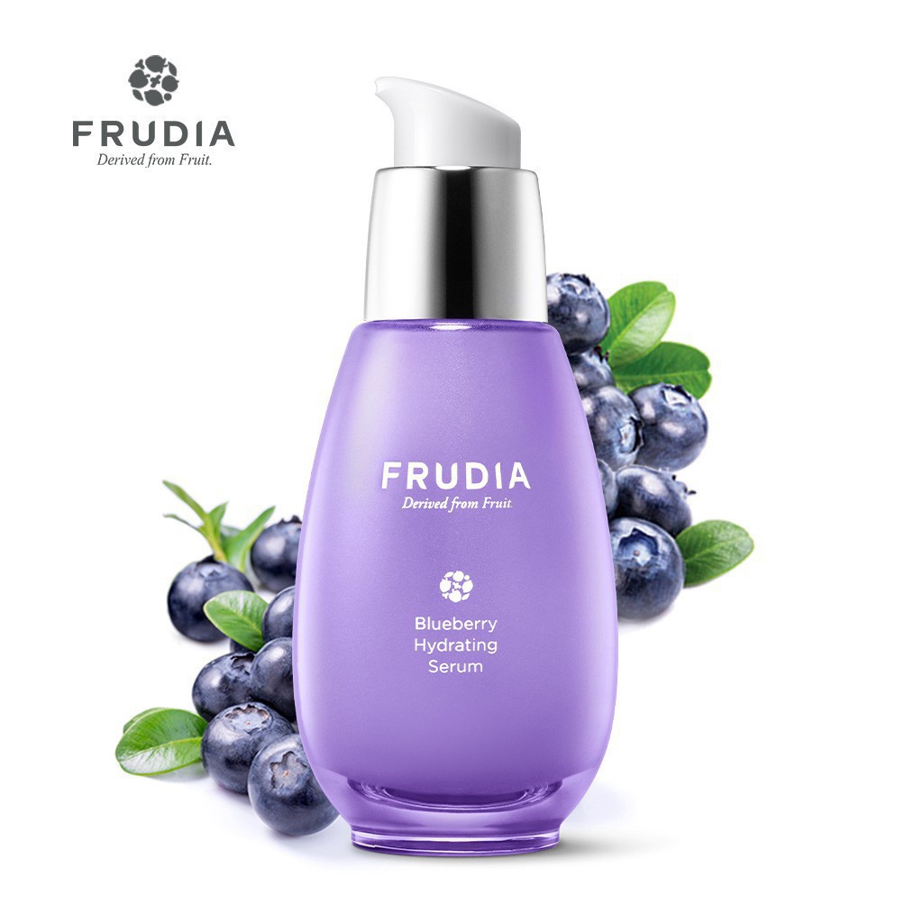 [Tặng 132k] Serum Dưỡng Ẩm Dành Cho Da Khô Chiết Xuất Việt Quất Frudia Blueberry Hydrating Serum 50g