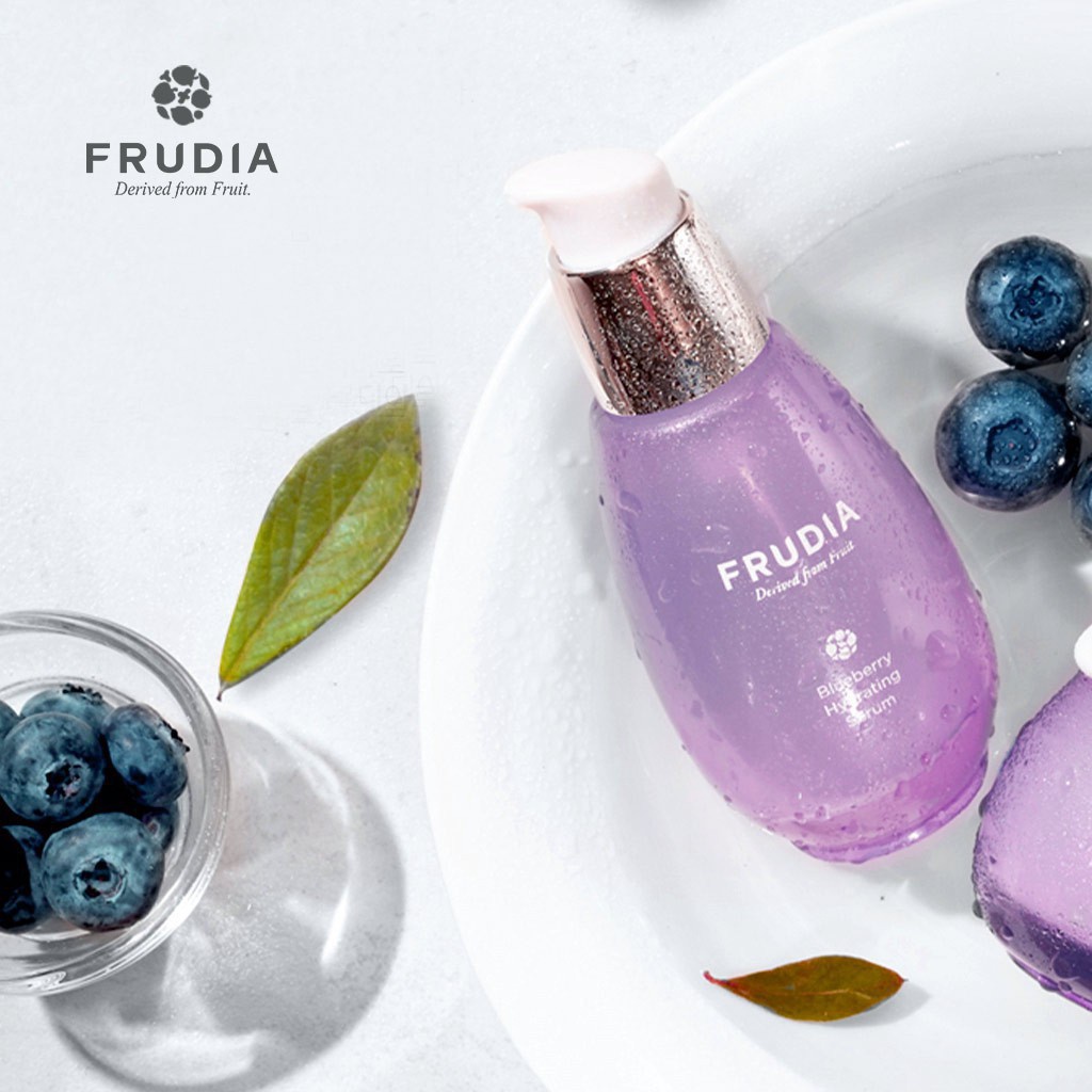 [Tặng 88k] Serum Dưỡng Ẩm Dành Cho Da Khô Chiết Xuất Việt Quất Frudia Blueberry Hydrating Serum 50g