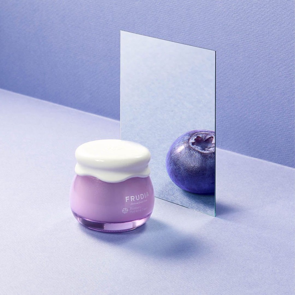 [Tặng 88k] Kem Dưỡng Ẩm Cho Da Chiết Xuất Việt Quất Frudia Blueberry Hydrating Cream 10g