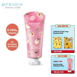 [Tặng 88k] Tinh Dầu Dưỡng Thể Chiết Xuất Từ Trái Đào Frudia My Orchard Peach Body Essence 200ml