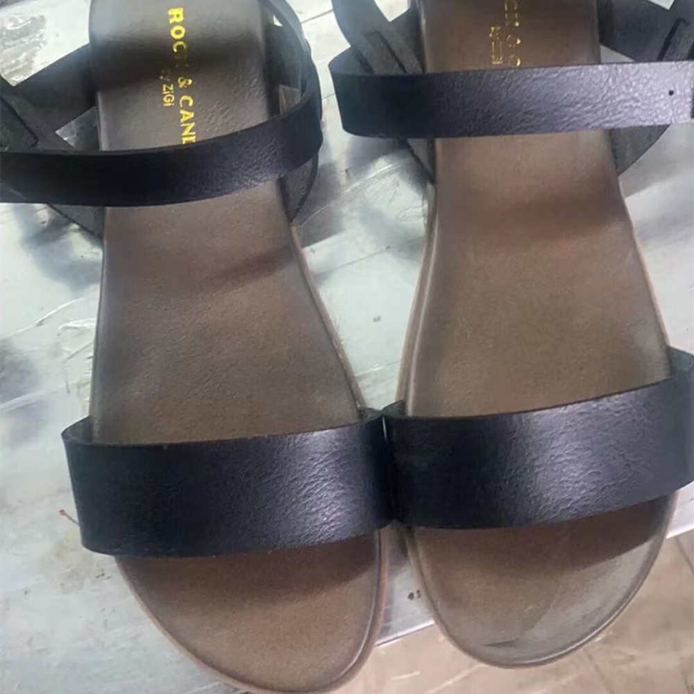 Sandal Đế Bằng Chất Liệu Da Siêu Mềm Cao Cấp Thời Trang Dành Cho Nữ