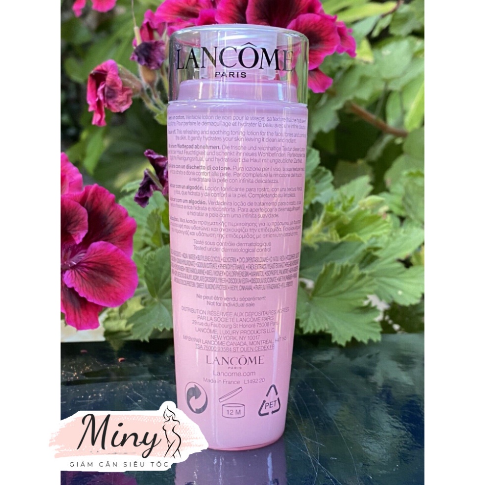 Nước Hoa Hồng Cấp Ẩm Cho Da Lancome Tonique Confort Toner Làm Trắng Da 125ml MN_GC
