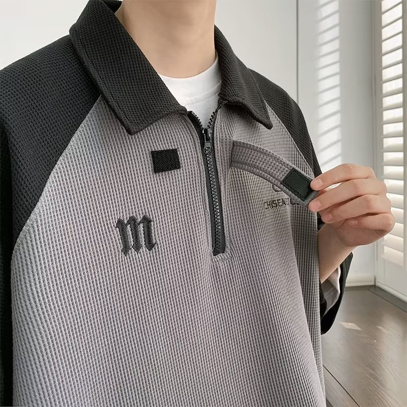 Áo Thun POLO Thời Trang Hàn Quốc Dành Cho Nam áo thun nam form rộng có cổ áo thun polo unisex áo polo nam đẹp SweatShirts