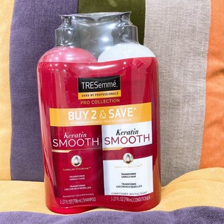 SET GỘI & XẢ TRESEMME KERATIN - U.S.A