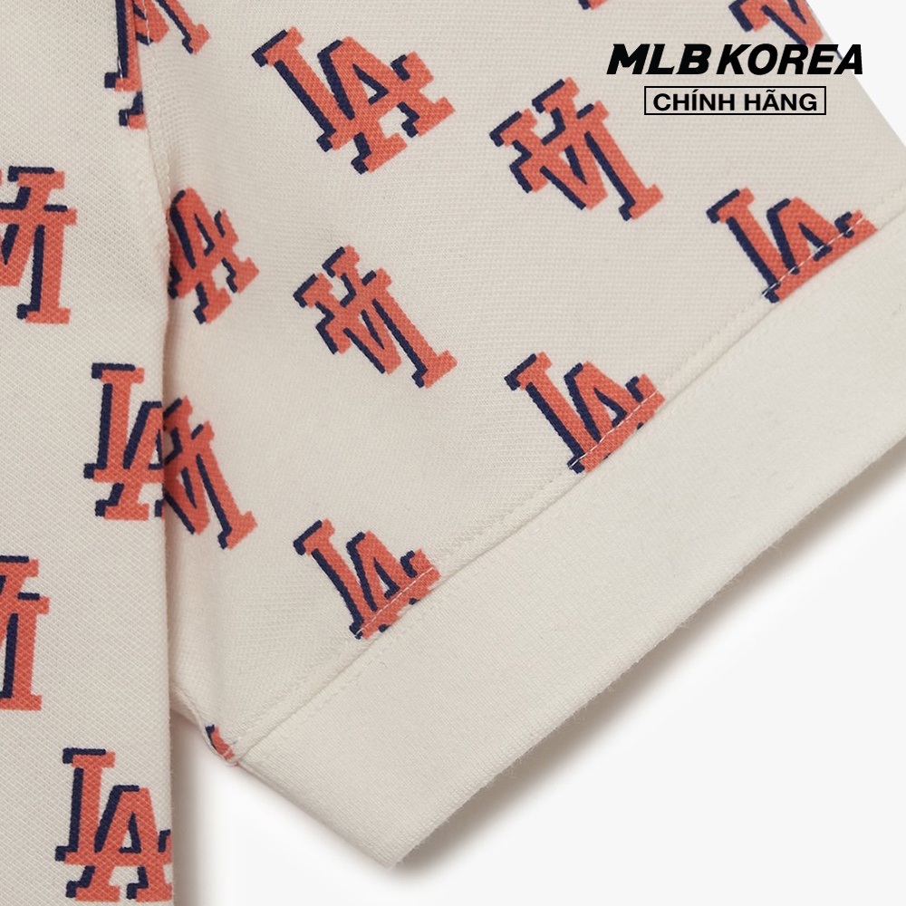 MLB - Áo polo nam tay ngắn Classic Monogram 3LPQM0133-07CRS