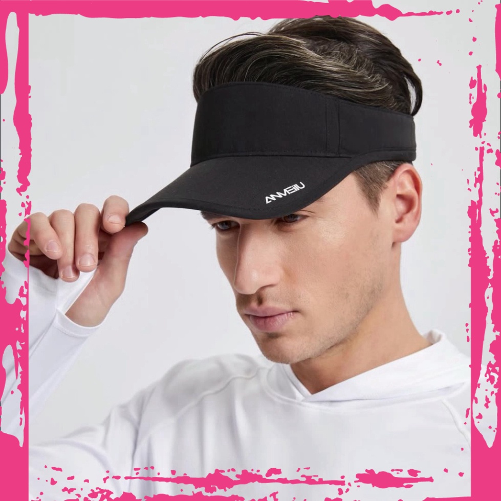 Mũ trống thể thao cao cấp chính hãng Anmeilu 5001 Mũ lưỡi trai hở đầu thời trang Gym Chạy bộ Chơi golf Đánh bóng tk226