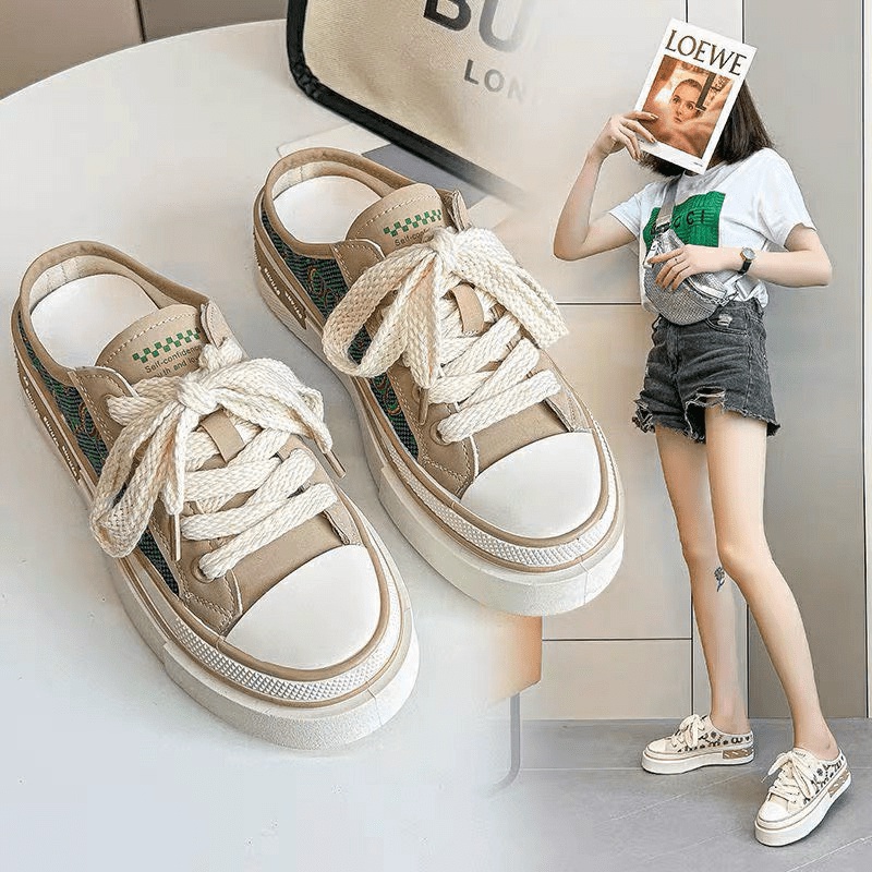 ˢᴴᴼᴱˢ ᶠᴼᴿ ʸᴼᵁ ◄ Giày sục nữ đạp gót OO siêu đẹp thời trang mẫu mới hottrend dễ phối đồ cực xinh