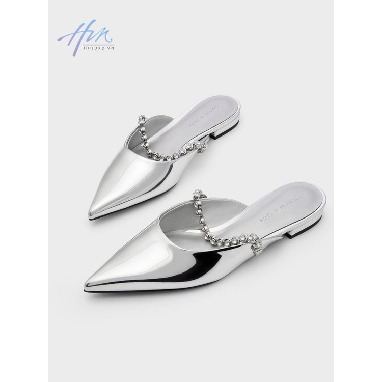 Dép Mũi Nhọn Thiết Kế Mới Thời Trang Mùa Xuân Hè Dành Cho Nữ