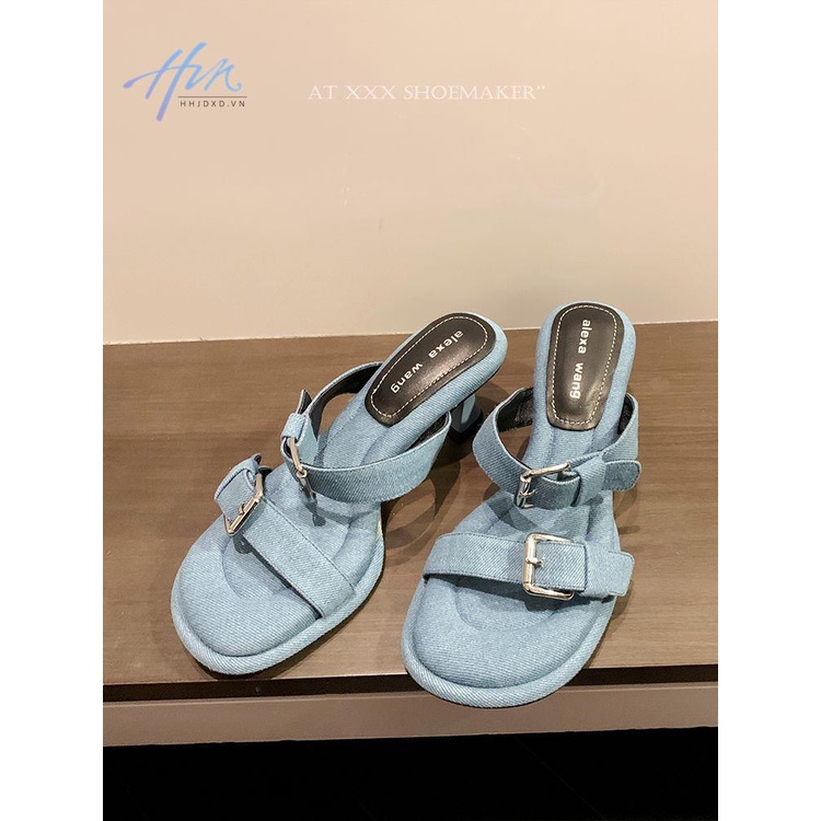 Sandal Hở Ngón Đế Bằng Chất Liệu Da Mềm Cao Cấp Thời Trang Cho Nữ