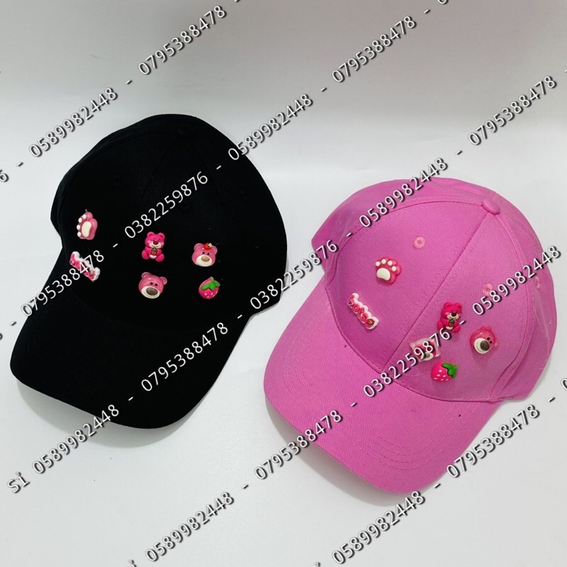 NÓN KẾT KAKI PHỐI GẤU DÂU SIÊU HOT TREND THỜI TRANG NAM NỮ SIÊU ĐẸP