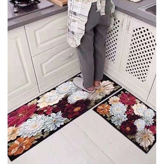 Combo 2 Thảm Chân 3d Nhà Bếp