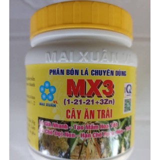 PHÂN BÓN LÁ MX3 (1-21-21 + 3 ZN)