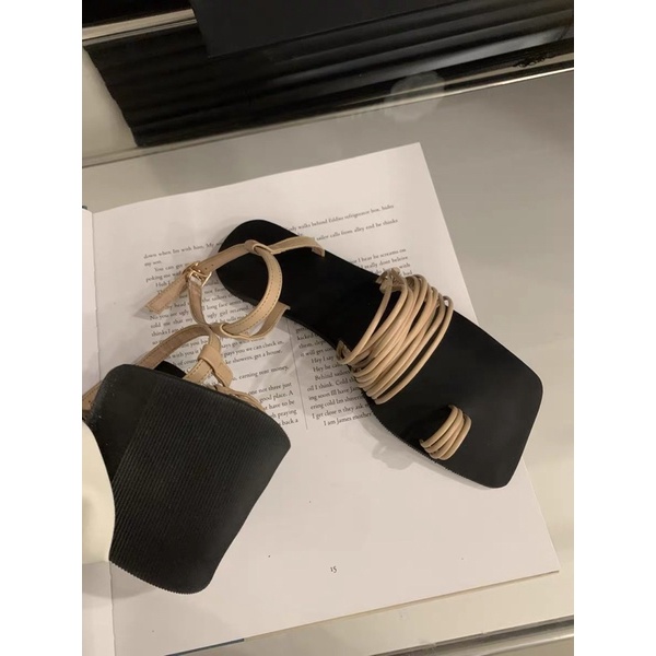 Dép sandal dây xỏ ngón Hàn Quốc siêu xinh