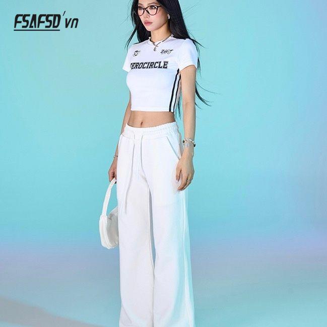 Áo Thun Ngắn Tay Dáng Ôm Thời Trang Mùa Hè Dành Cho Nữ Y2k