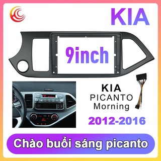 Bảng điều khiển âm thanh 2din Android Dây nguồn cho Kia Picanto Morning 2012-2020 9 inch