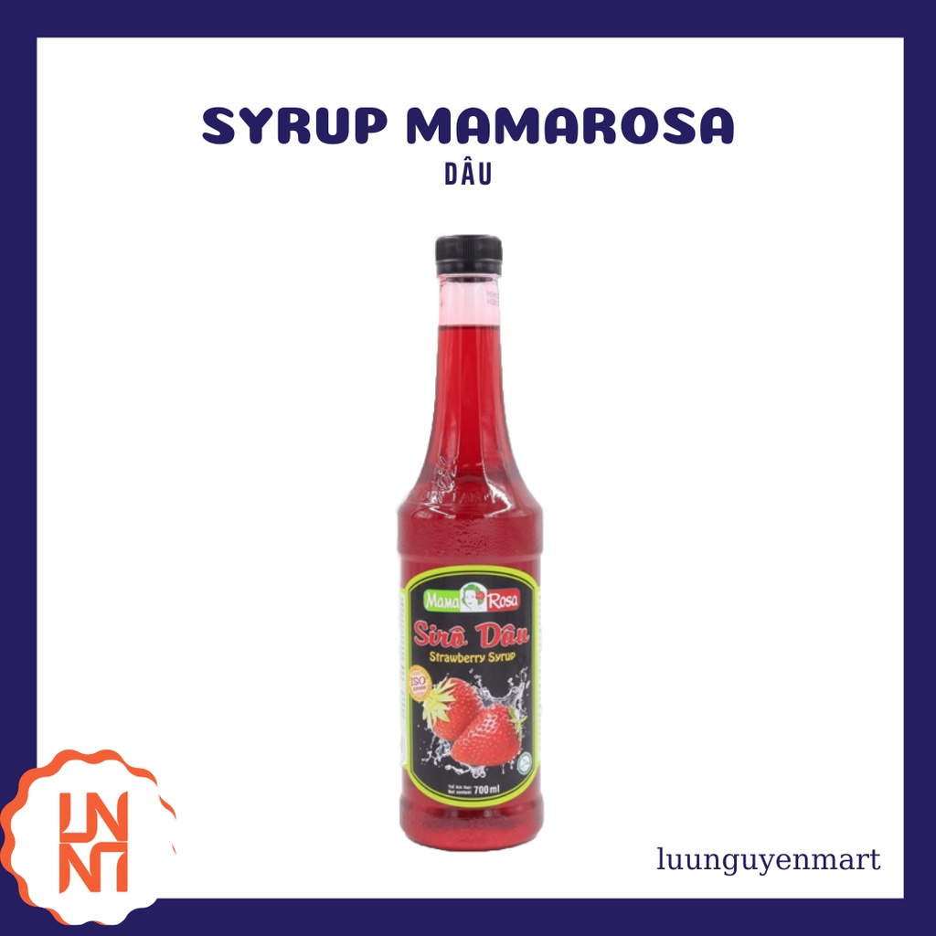 Siro/ Syrup Mama Rosa Dâu 700ml
