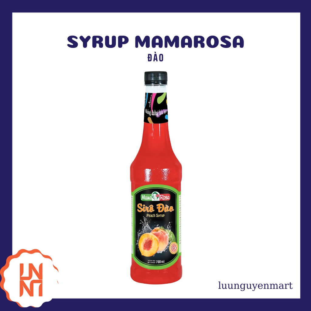 Siro/ Syrup Mama Rosa Đào 700ml