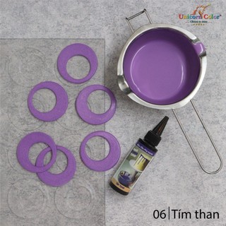 MÀU DẦU PHA SOCOLA (màu thực phẩm Unicorn) chai 50ML (có 8 MÀU)