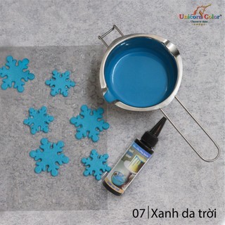 MÀU DẦU PHA SOCOLA (màu thực phẩm Unicorn) chai 50ML (có 8 MÀU)