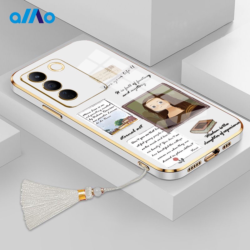 Ốp Điện Thoại Mềm In Tên Thương Hiệu Trung Quốc Cho Vivo V27 V27e V27 Pro Vivo V25 V25e V25 Pro Vivo Y100 5G Y56 Y55s 5G