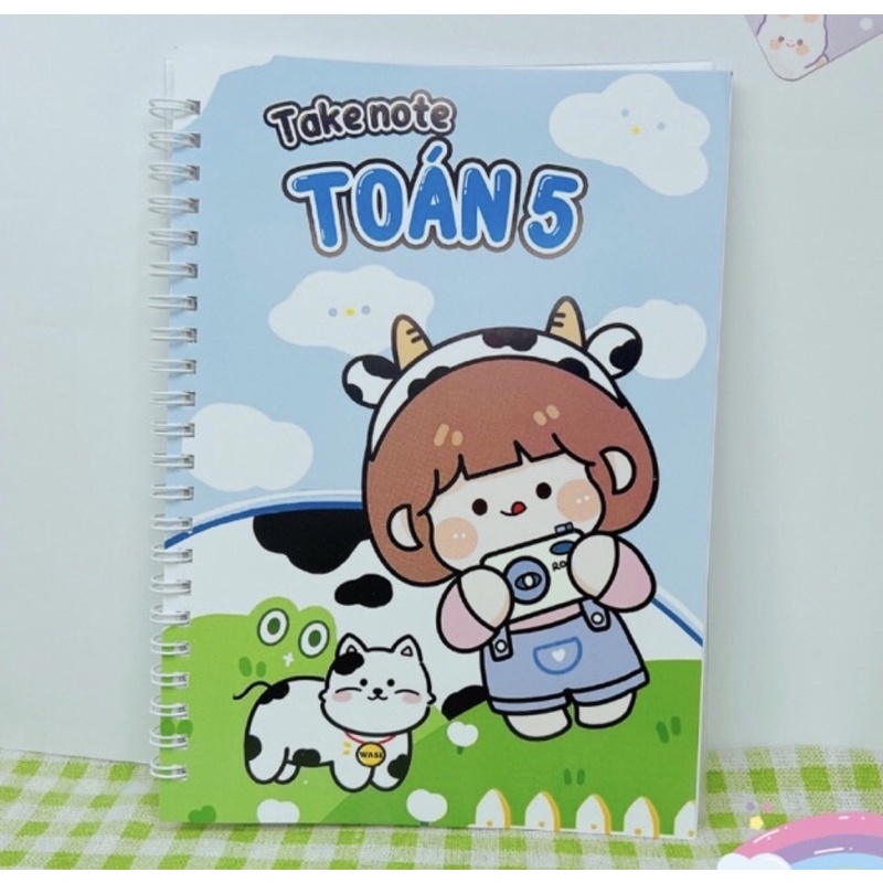 Sổ Tay Takenote Toán 5