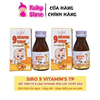 Combo 2 hộp siro ăn ngon tăng cân cho bé TP Thái Lan chính hãng - Bé ăn khỏe ngủ ngon tăng cân tốt