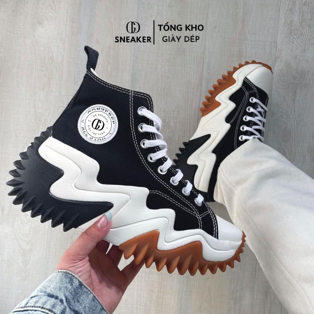 Giày thể thao _Converse Motion Run Cổ Cao Cao Cấp, Giày Sneaker Run Star Nam Nữ CV Full Box Bill gdsneaker 1111