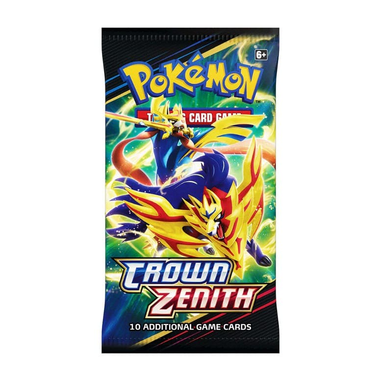 01 Pack lẻ thẻ bài Pokemon TCG Crown Zenith Sword Shield SS12.5 chính hãng mới 100% - Shop PokeCorner !!