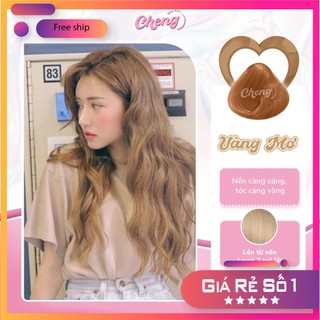 Thuốc Nhuộm Tóc Màu VÀNG MƠ Không Tẩy | Chenglovehair, Chenglovehairs