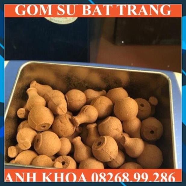Trầm hương khói ngược hồ lô 15-17 nụ - Gốm sứ Bát Tràng Anh Khoa