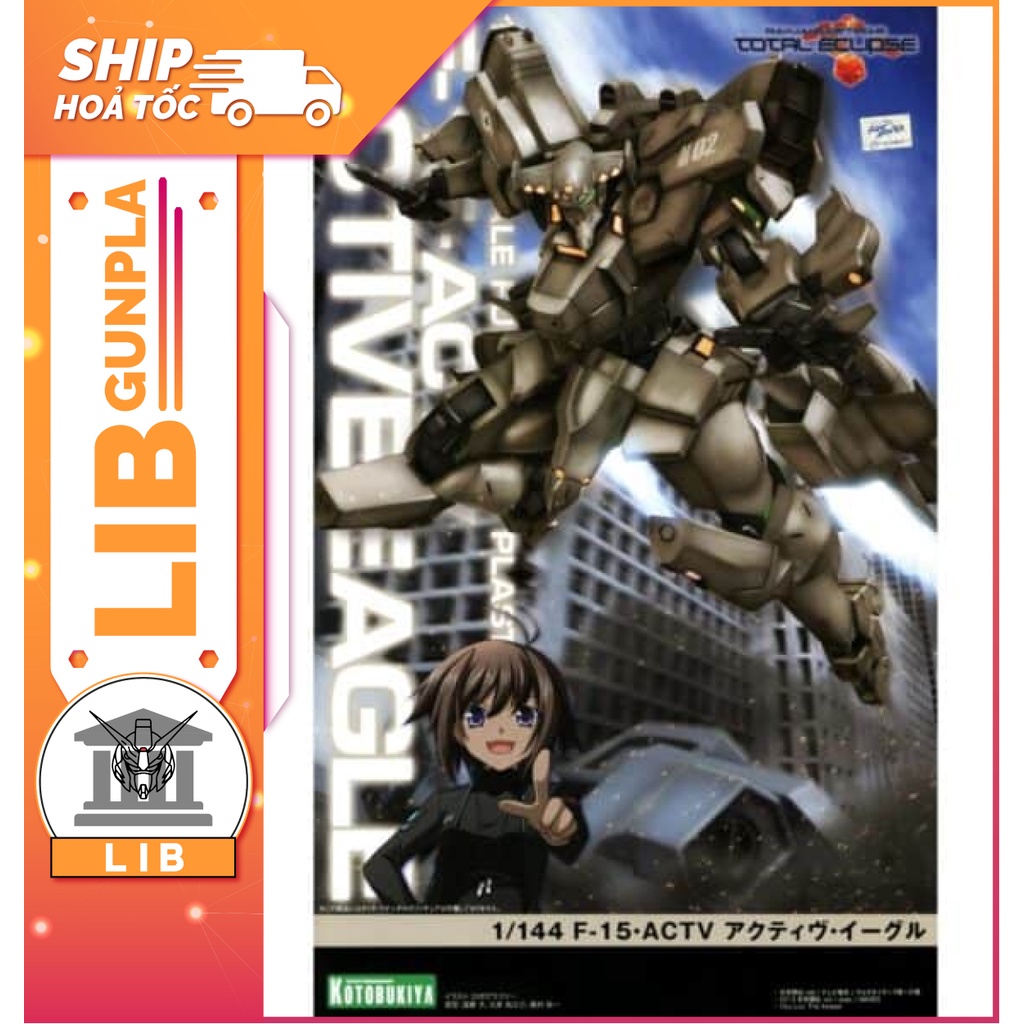 Mô Hình Lắp Ráp Kotobukiya Muv Luv Alternative Total Eclipse - F15 ACTV Active Eagle