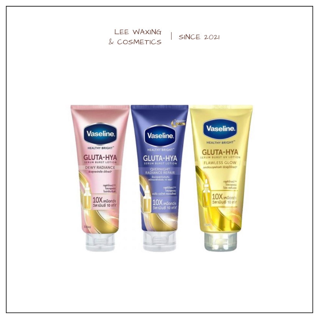 Sữa dưỡng thể Vaseline - Sữa dưỡng thể Lee Waxing&Cosmetics Healthy Bright Gluta HYA Serum Burst Lotion 10X 300ml | BigBuy360 - bigbuy360.vn