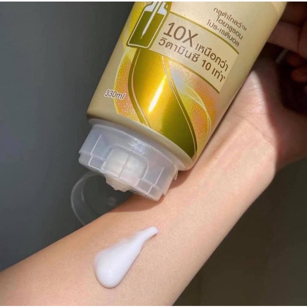 Sữa dưỡng thể Vaseline - Sữa dưỡng thể Lee Waxing&Cosmetics Healthy Bright Gluta HYA Serum Burst Lotion 10X 300ml | BigBuy360 - bigbuy360.vn