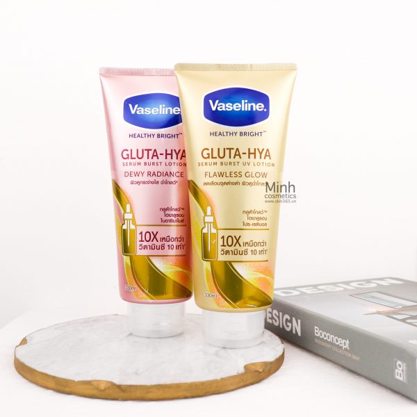 Sữa dưỡng thể Vaseline - Sữa dưỡng thể Lee Waxing&Cosmetics Healthy Bright Gluta HYA Serum Burst Lotion 10X 300ml | BigBuy360 - bigbuy360.vn