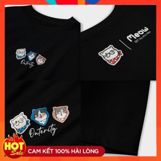 Áo thun Outerity Cat cotton nam nữ