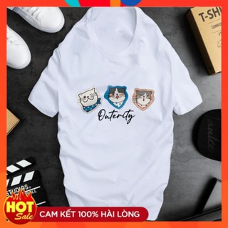 Áo thun Outerity Cat cotton nam nữ