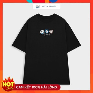Áo thun Outerity Cat cotton nam nữ