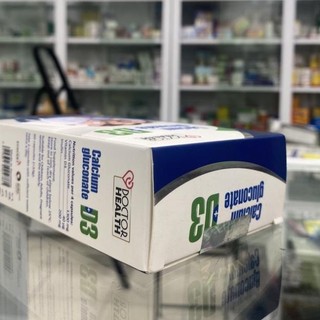 CALCIUM GLUCONATE + D3 VIÊN CANXI HỮU CƠ ĐỨC