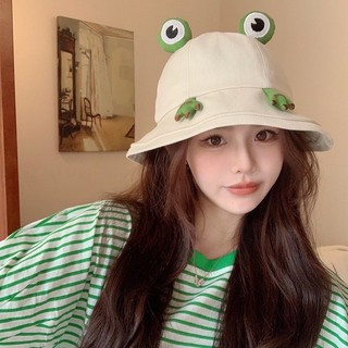 Mũ bucket hình con ếch ulzzang cute cho Nữ
