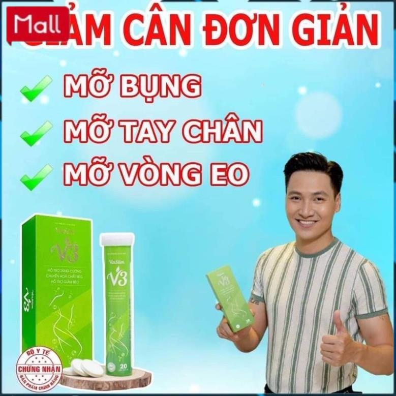 Sủi Giảm Cân Vin Slim V3 [Giảm Chuyên Sâu ]