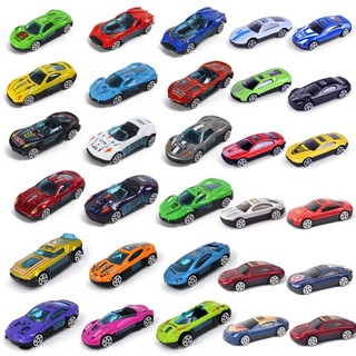 Ô tô xe đua đồ chơi trẻ em mini sắt hợp kim sưu tập quà tặng cho bé