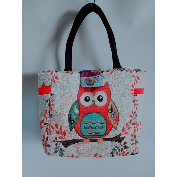 Túi làn khoá cúc dừa size 18*25cm