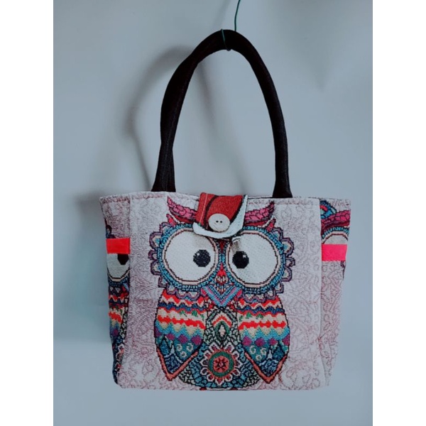 Túi làn khoá cúc dừa size 18*25cm