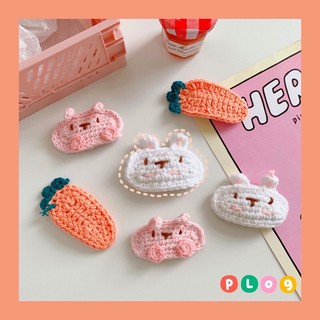 kẹp tóc handmade  bằng len dễ thương cho bé