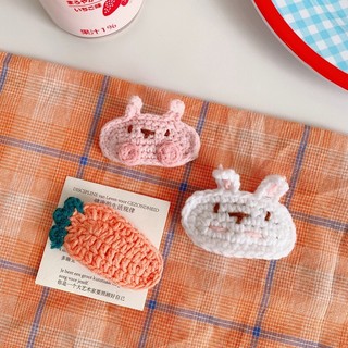 kẹp tóc handmade  bằng len dễ thương cho bé