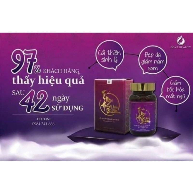 Bổ sung nội tiết Tố Ngọc Hoàn Plus cộng hàng chuẩn Dova
