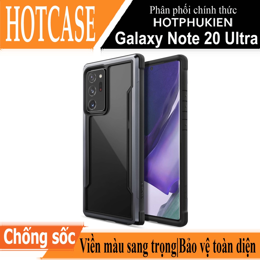 Ốp lưng chống sốc chống va đập cho Samsung Galaxy Note 20 Ultra hiệu X-doria - Hotphukien Phân Phối