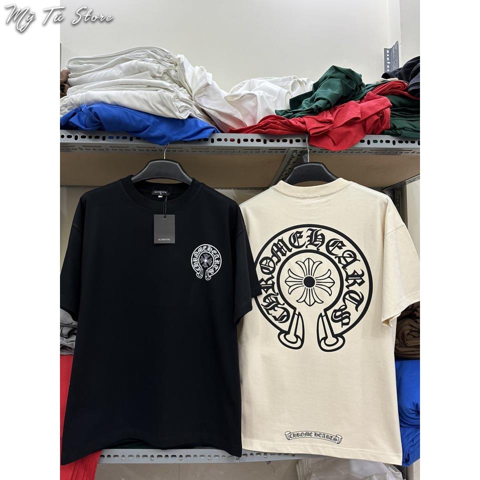 Áo thun Chorme Heart FORM RỘNG nam nữ cotton cao cấp - Mỹ Tú Store